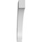Ekena Millwork 3 1/2-in. W x 26-in. D x 26-in. H Imperial Architectural Grade PVC Knee Brace BRCP035X26X26IMP - alternate 4